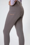 Spark Horse Riding Tights Grey Left Close Performa Ride